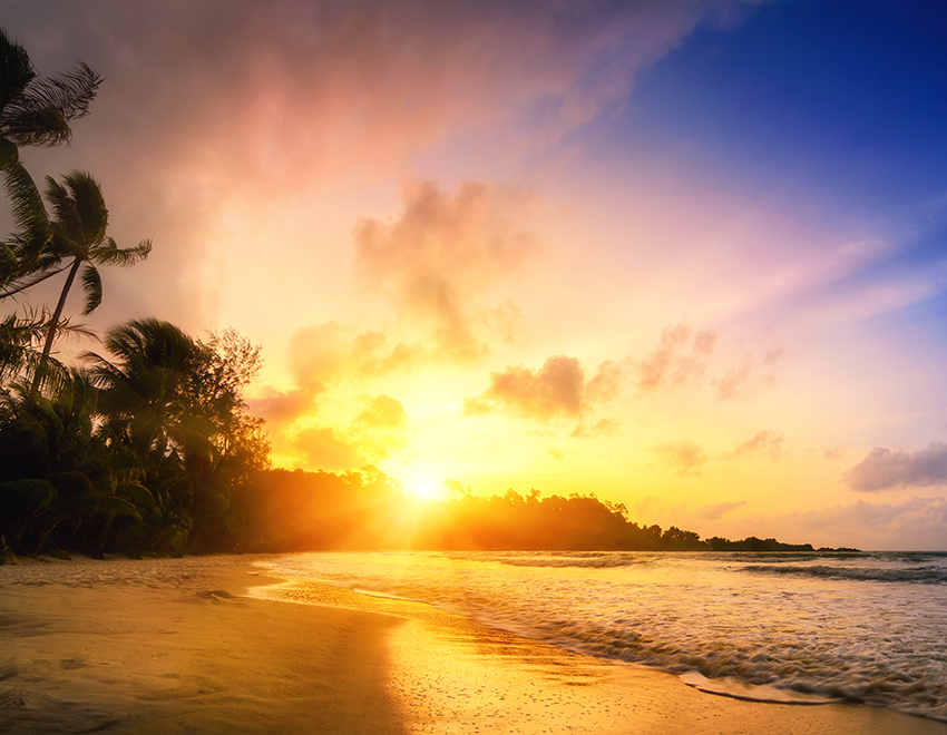 Sri Lanka Strand Entspannung Wellness